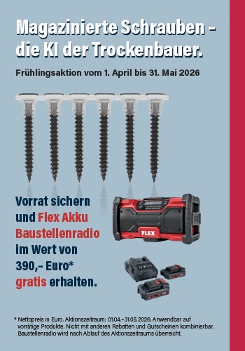 Magazinierte Schrauben – die KI der Trockenbauer